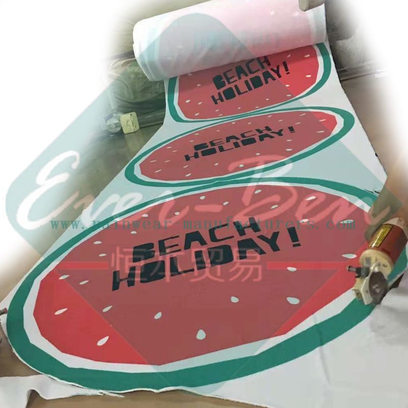 Microfiber oversized beach towels producer